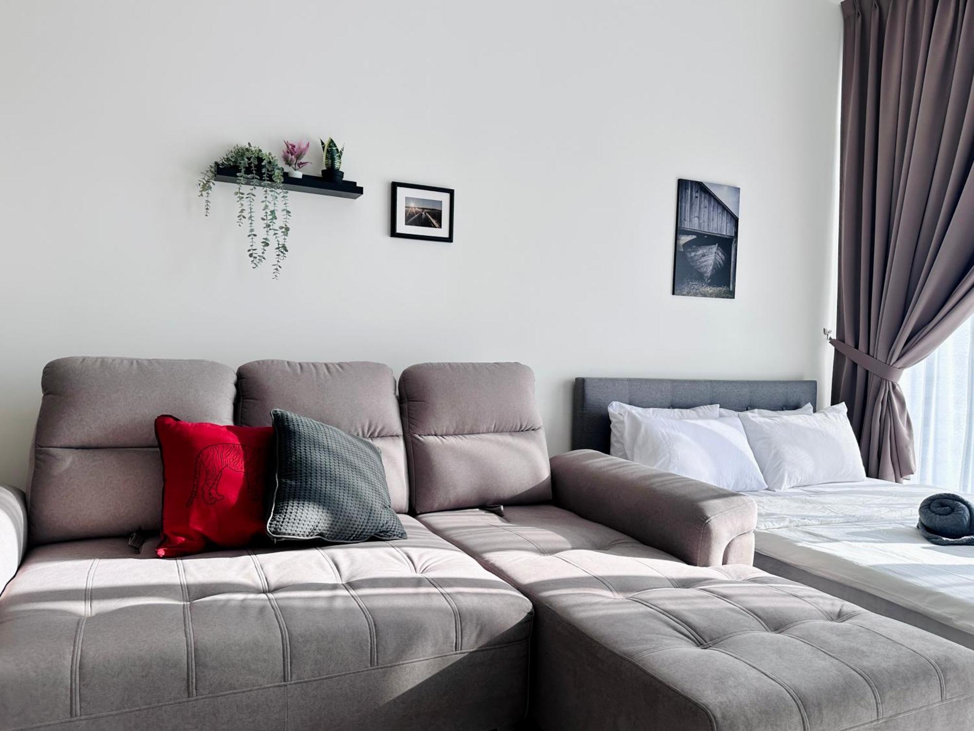 New 2Br Georgetown Warm And Lovely Homestay 10Pax-无敌美景两房民宿 Beacon Executive Suite Exteriör bild