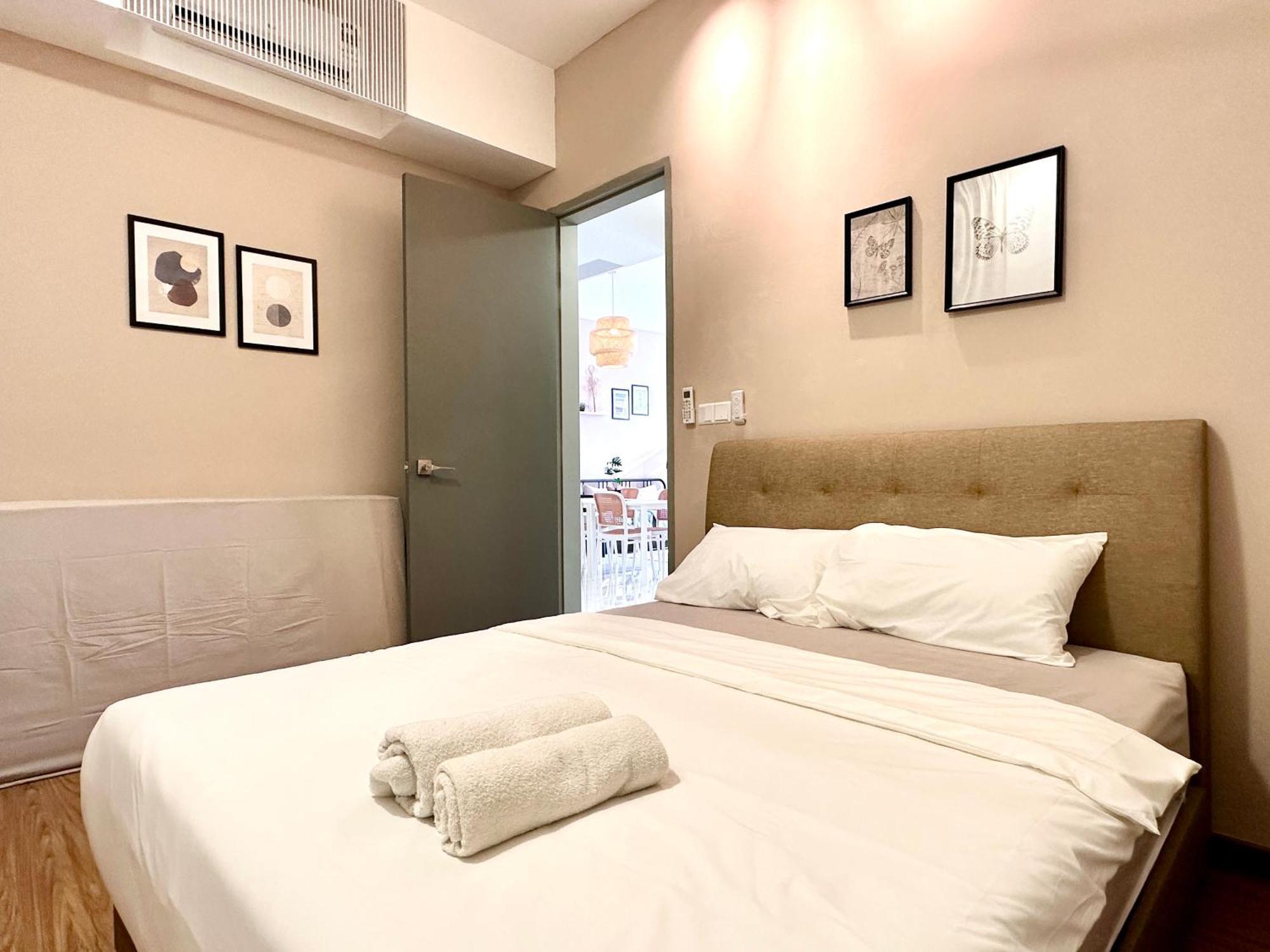 New 2Br Georgetown Warm And Lovely Homestay 10Pax-无敌美景两房民宿 Beacon Executive Suite Exteriör bild