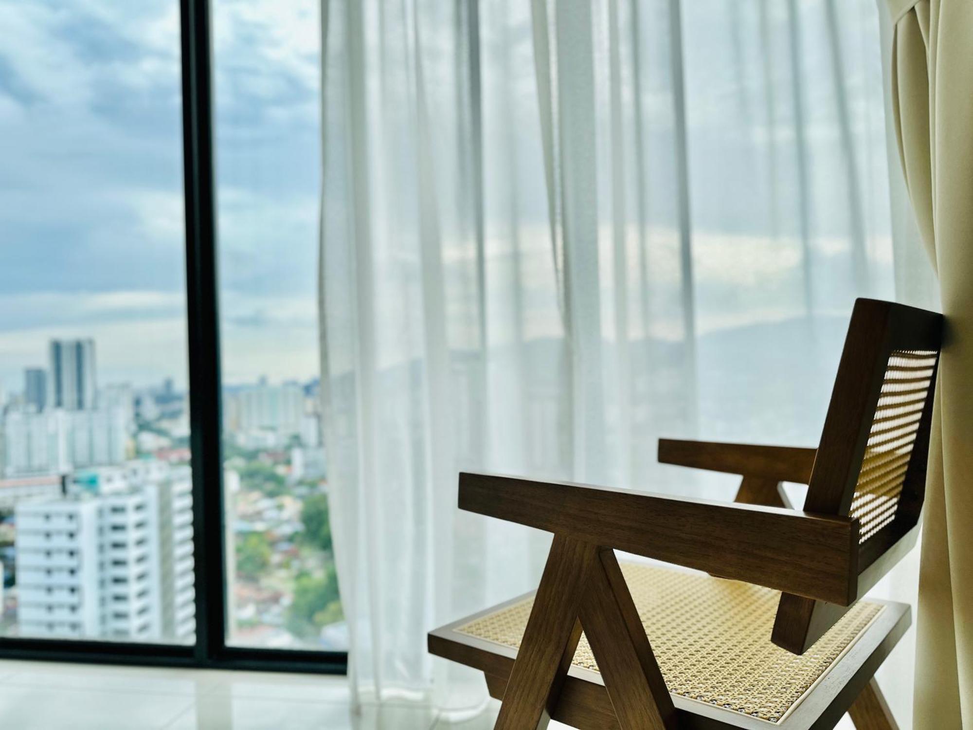 New 2Br Georgetown Warm And Lovely Homestay 10Pax-无敌美景两房民宿 Beacon Executive Suite Exteriör bild