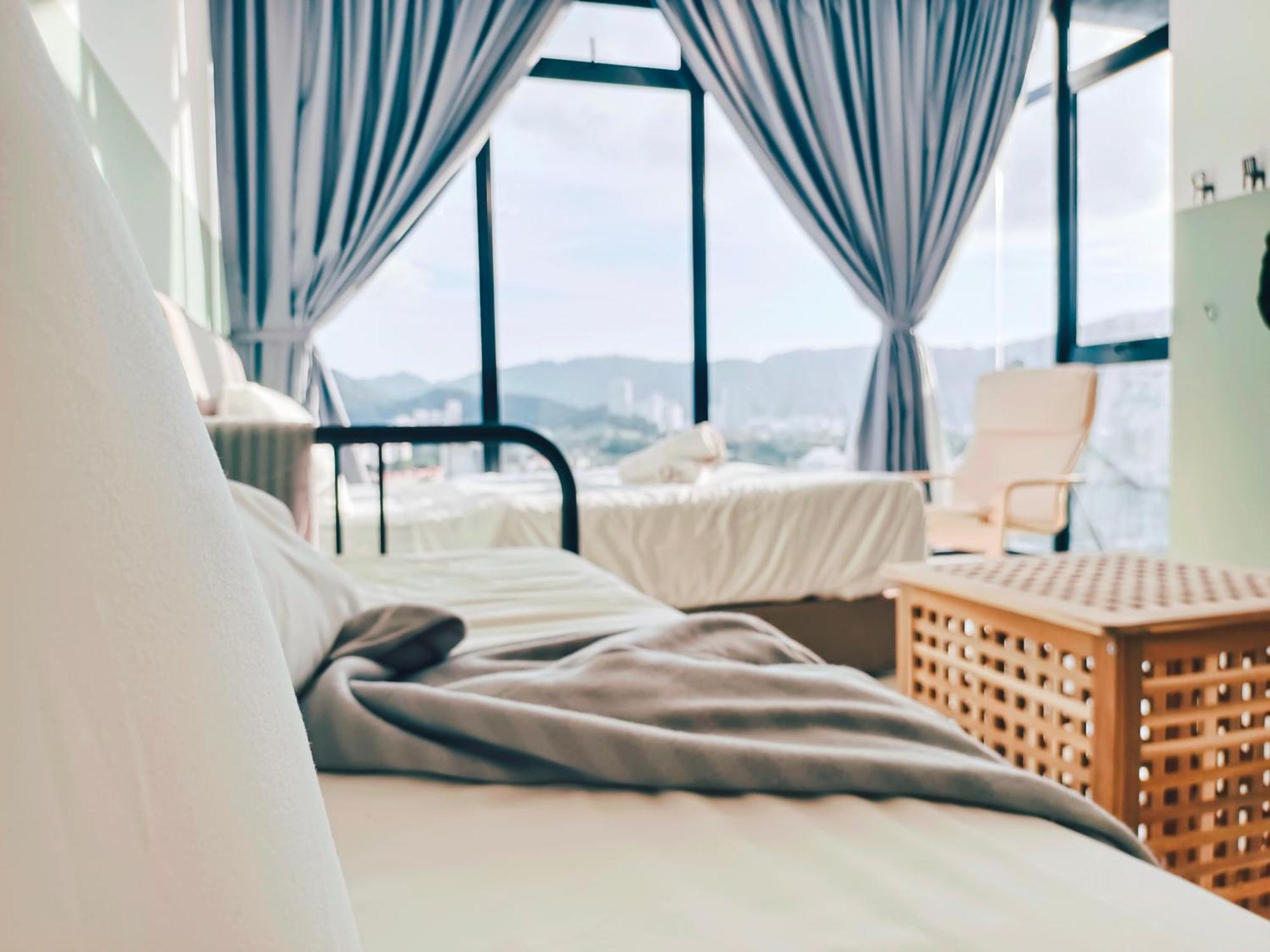 New 2Br Georgetown Warm And Lovely Homestay 10Pax-无敌美景两房民宿 Beacon Executive Suite Exteriör bild