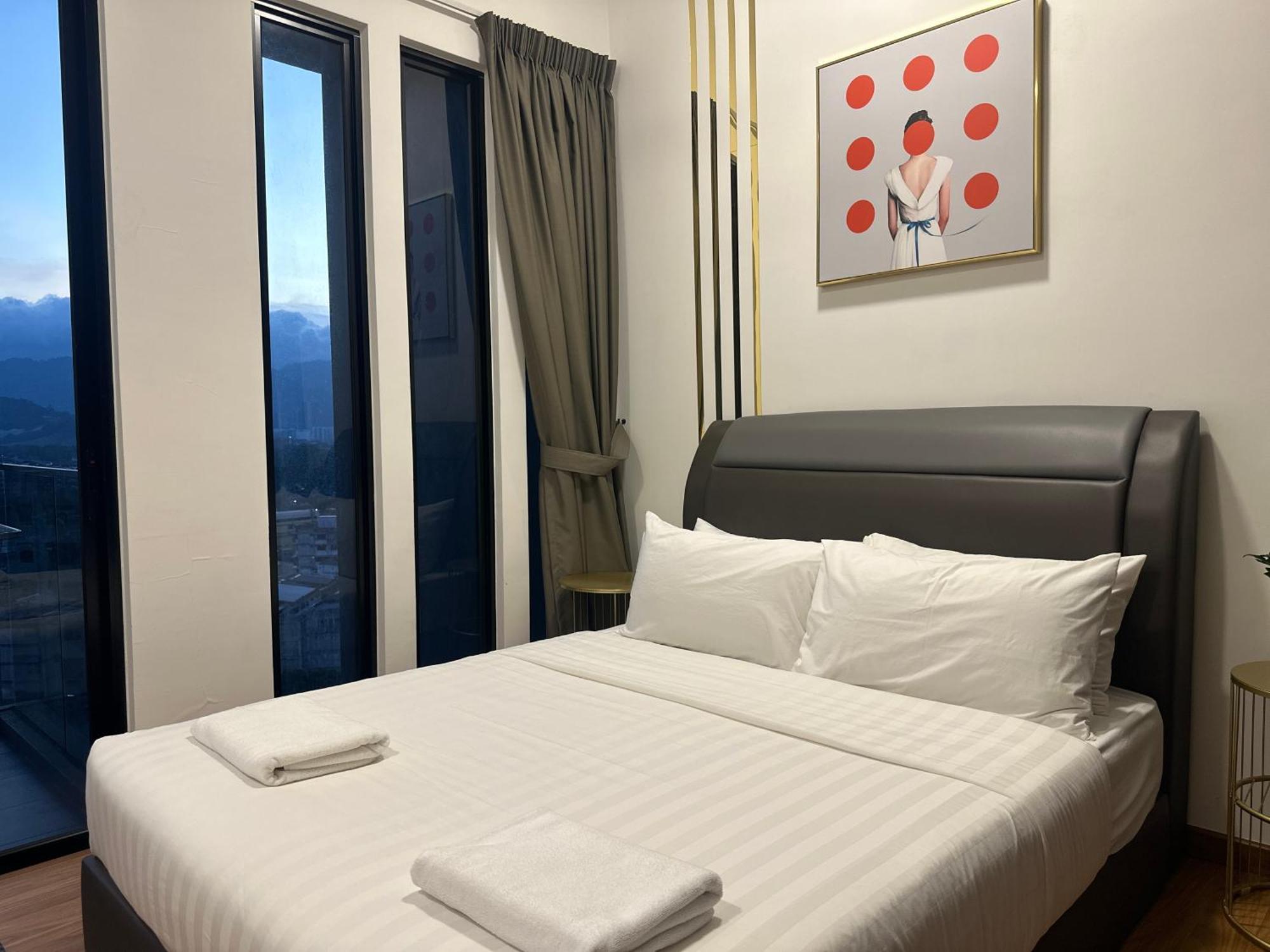 New 2Br Georgetown Warm And Lovely Homestay 10Pax-无敌美景两房民宿 Beacon Executive Suite Exteriör bild